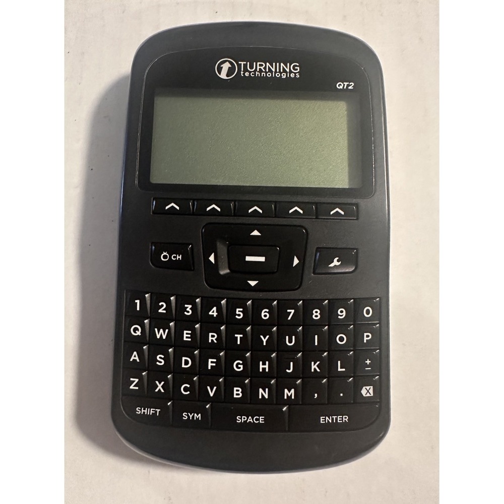 Turning Technologies QT2 Response Device Clicker RCQR-02
